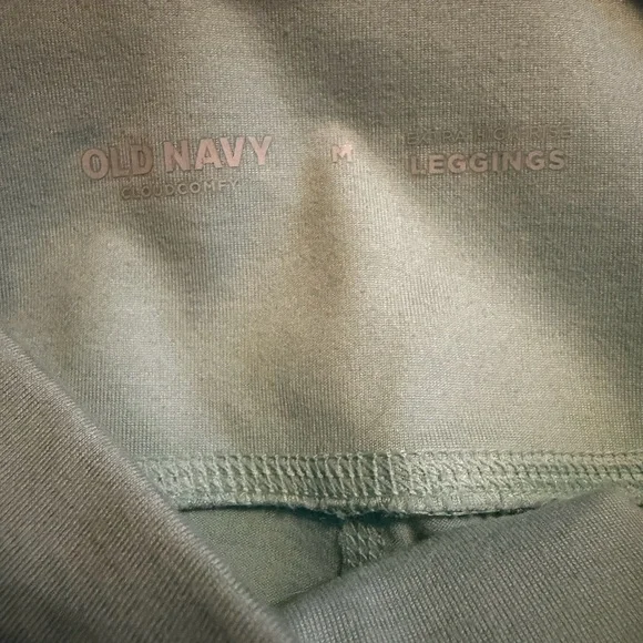 Old Navy Cloud Comfy Sky Blue Leggings Medium - Picture 2 of 4